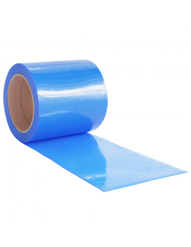 Tenda per Porte Blu 200 mm x 1,6 mm 10 m in PVC