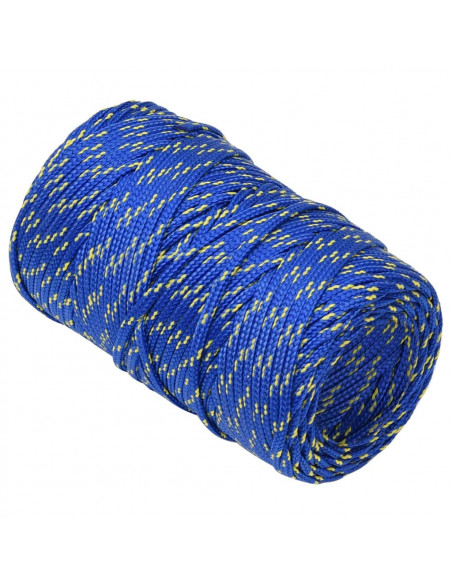 Corda Nautica Blu 2 mm 500 m in Polipropilene