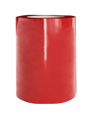 Tenda per Porte Rossa 300 mm x 2,6 mm 25 m in PVC