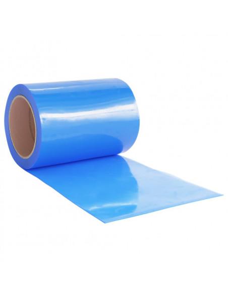 Tenda per Porte Blu 300 mm x 2,6 mm 10 m in PVC
