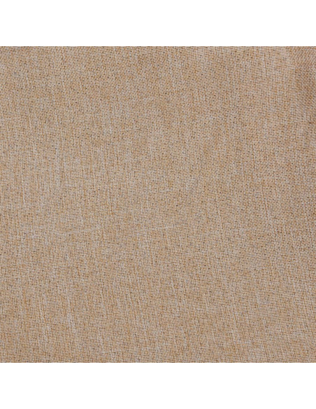 Tende Oscuranti con Ganci Effetto Lino 2 pz Beige 140x225 cm