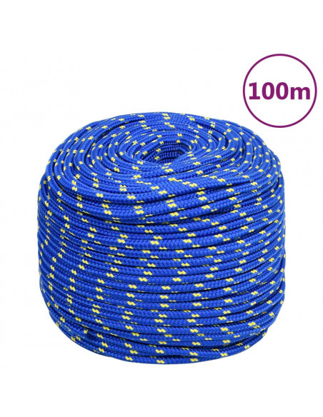 Corda Nautica Blu 10 mm 100 m in Polipropilene