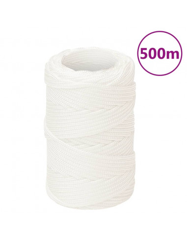 Corda Nautica Completamente Bianca 2 mm 500 m in Polipropilene