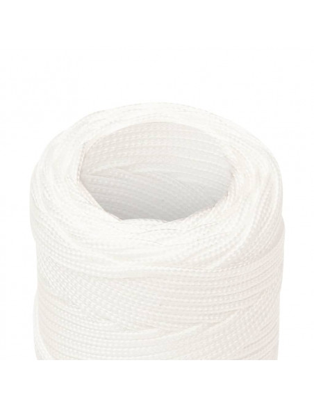 Corda Nautica Completamente Bianca 2 mm 25 m in Polipropilene