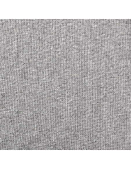 Tende Oscuranti Effetto Lino con Occhielli 2pz 140x175cm Grigio