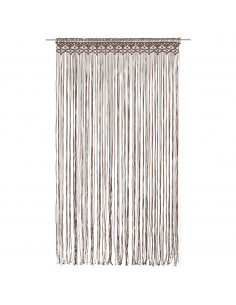 Tenda Macramè Grigio Talpa 140x240 cm in Cotone 2