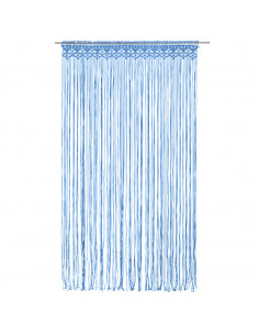 Tenda Macramè Blu 140x240 cm in Cotone 2