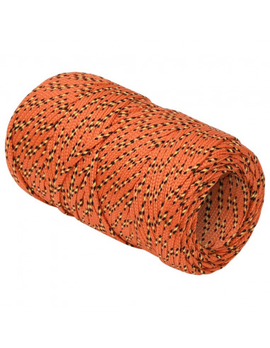 Corda Nautica Arancione 2 mm 25 m in Polipropilene