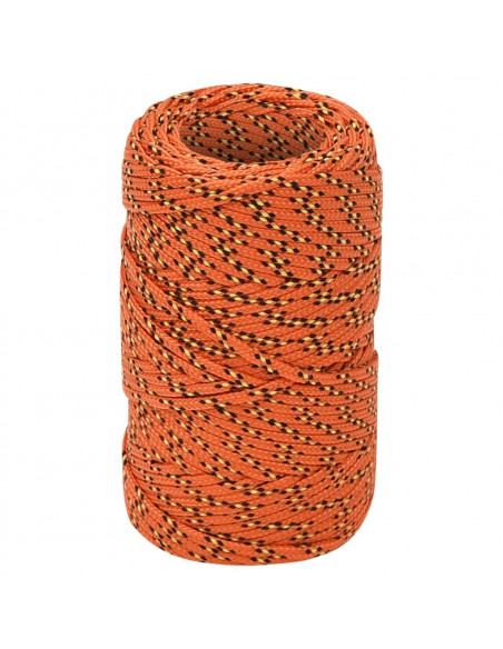 Corda Nautica Arancione 2 mm 500 m in Polipropilene