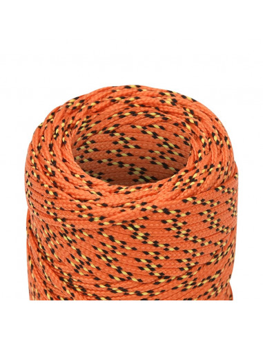 Corda Nautica Arancione 2 mm 500 m in Polipropilene