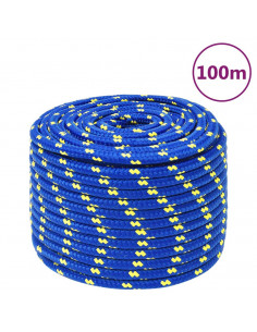 Corda Nautica Blu 14 mm 100 m in Polipropilene 2