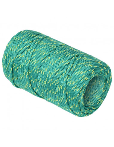 Corda Nautica Verde 2 mm 25 m in Polipropilene
