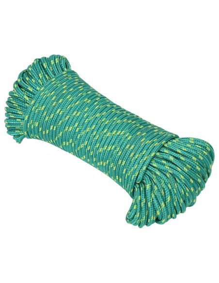 Corda Nautica Verde 3 mm 25 m in Polipropilene
