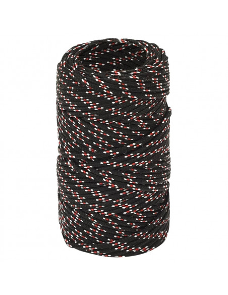 Corda Nautica Nera 2 mm 100 m in Polipropilene