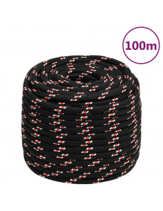 Corda Nautica Nera 18 mm 100 m in Polipropilene 2