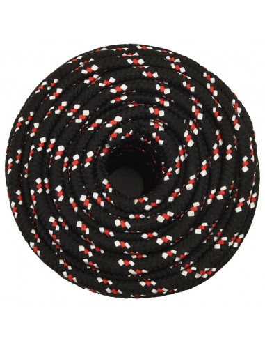 Corda Nautica Nera 18 mm 100 m in Polipropilene