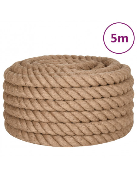 Corda in Juta Lunga 5 m Spessa 40 mm