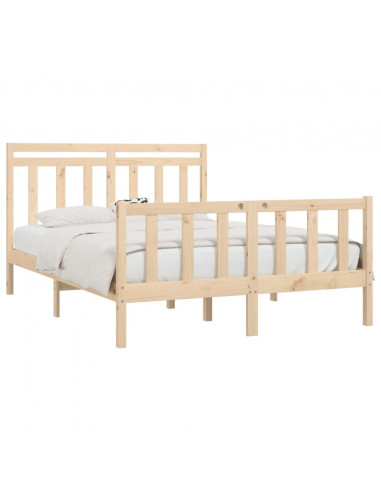 Giroletto in Legno Massello di Pino 160x200 cm