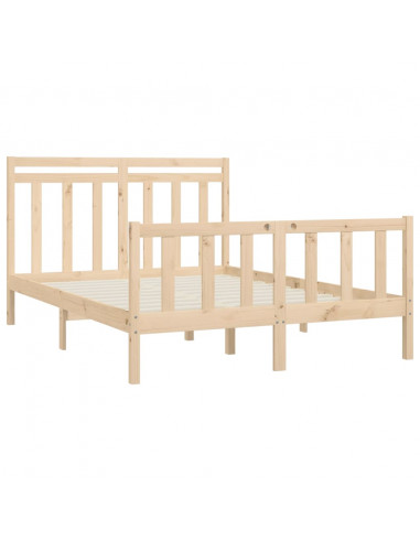 Giroletto in Legno Massello di Pino 160x200 cm