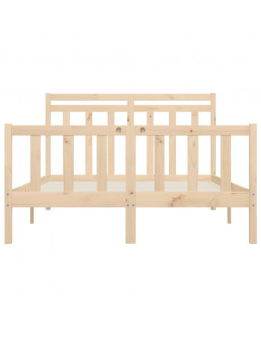 Giroletto in Legno Massello di Pino 160x200 cm