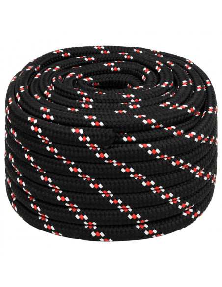 Corda Nautica Nera 20 mm 100 m in Polipropilene