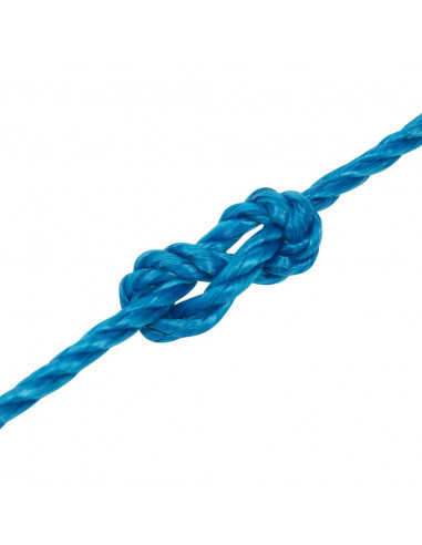 Corda da Lavoro Blu 3 mm 50 m in Polipropilene