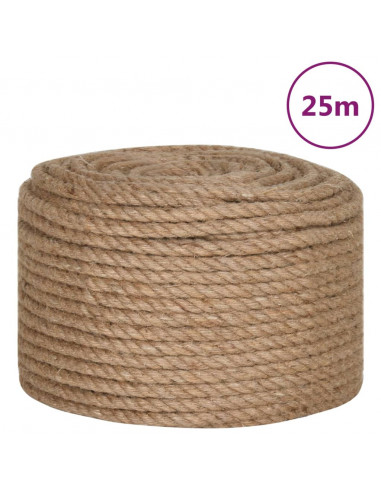 Corda in Juta Lunga 25 m Spessa 10 mm