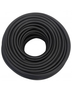 Tubo Aria Ibrido Nero 0,6" 20 m in Gomma e PVC 2