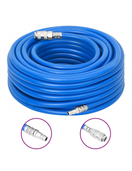 Tubo d'Aria Blu 0,7" 10 m in PVC