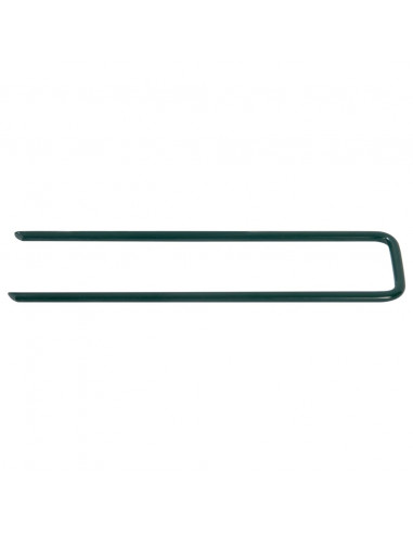 Chiodi a U per Erba Artificiale 20 pz in Ferro