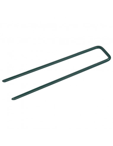 Chiodi a U per Erba Artificiale 50 pz in Ferro