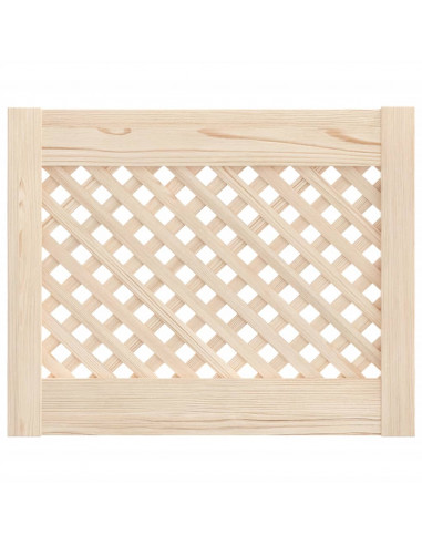 Ante con Design a Reticolo 2 pz 49,5x39,5 cm in Legno di Pino