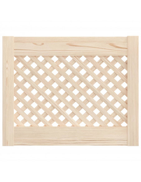 Ante con Design a Reticolo 2 pz 49,5x39,5 cm in Legno di Pino
