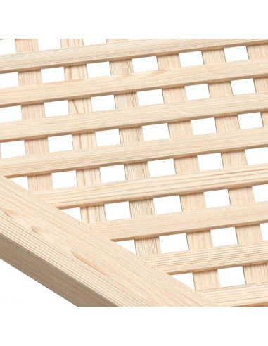 Ante con Design a Reticolo 2 pz 59,5x61,5 cm in Legno di Pino