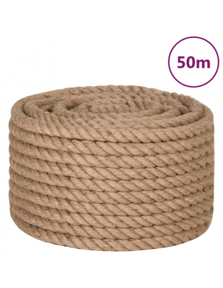 Corda in Juta Lunga 50 m Spessa 16 mm