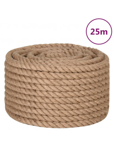 Corda in Juta Lunga 25 m Spessa 24 mm