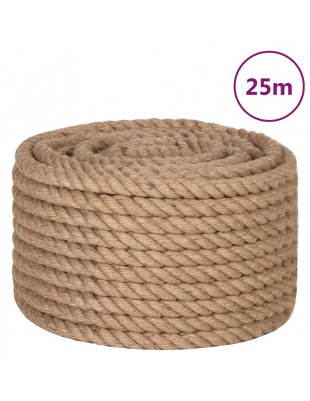 Corda in Juta Lunga 25 m Spessa 24 mm