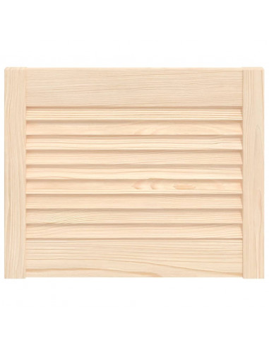 Anta con Design a Lamelle 39,5x49,4 cm in Legno di Pino