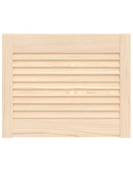 Anta con Design a Lamelle 39,5x49,4 cm in Legno di Pino