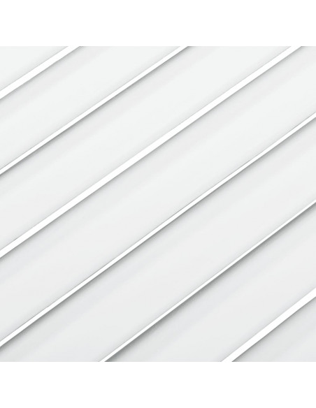 Ante a Lamelle 4 pz Bianche 39,5x49,4 cm in Legno di Pino