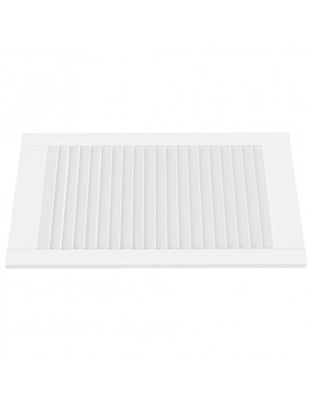 Ante a Lamelle 4 pz Bianche 69x39,4 cm in Legno di Pino
