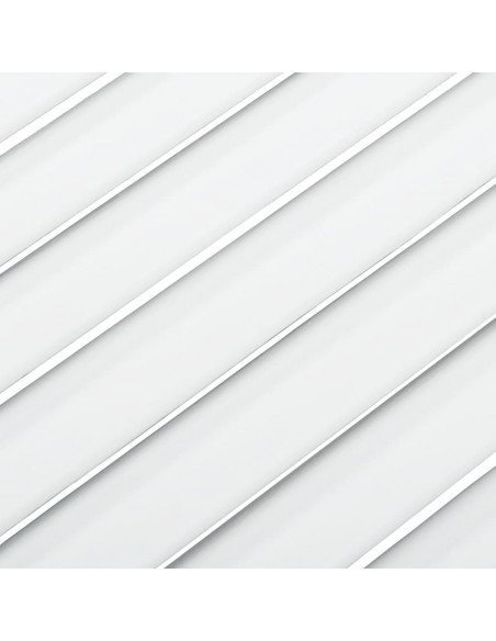 Ante a Lamelle 2 pz Bianche 39,5x59,4 cm in Legno di Pino