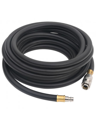 Tubo Aria Ibrido Nero 0,6" 2 m in Gomma e PVC