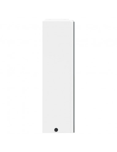 Armadietto Bagno con Specchio e LED Bianco 45x13x52 cm