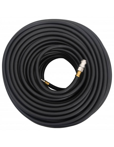 Tubo Aria Ibrido Nero 0,6" 100 m in Gomma e PVC