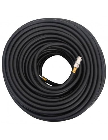 Tubo Aria Ibrido Nero 0,6" 20 m in Gomma e PVC