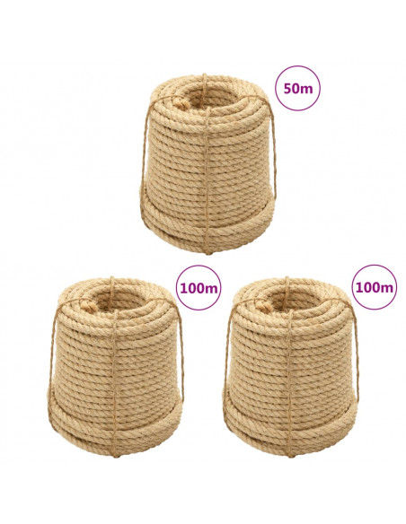 Corde in Sisal 3 pz 20 mm