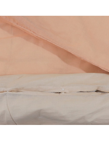 Set Copripiumino Rosa 140x200 cm in Cotone