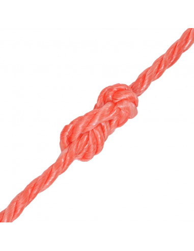 Corda Intrecciata in Polipropilene 6 mm 500 m Arancione