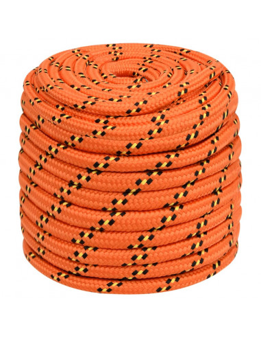 Corda Nautica Arancione 16 mm 50 m in Polipropilene
